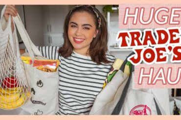 A MOSTLY HEALTHY TRADER JOE'S HAUL // lunch, dinner, + snack ideas ♡