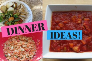 3 SIMPLE & HEALTHY DINNER IDEAS!! | Felicia Crowe93