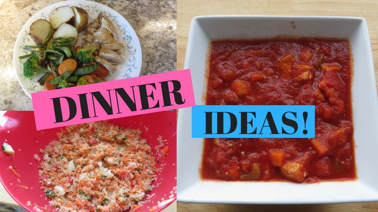 3 SIMPLE & HEALTHY DINNER IDEAS!! | Felicia Crowe93 3 SIMPLE & HEALTHY DINNER IDEAS!! | Felicia Crowe93