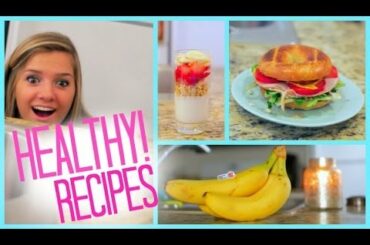 Healthy Food Ideas! Breakfast Lunch and Snacks | Fitness | MyLifeAsEva