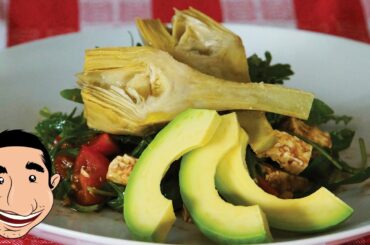 Artichoke Avocado and Feta Salad Recipe | Quick Healthy Salad