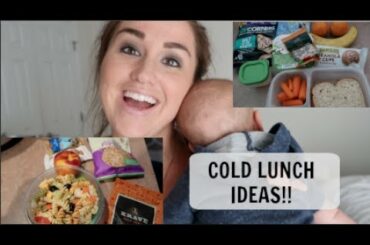 COLD LUNCH IDEAS! I HUSBANDS LUNCHES THIS WEEK!