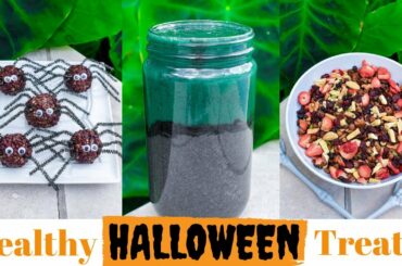 Healthy Halloween Recipes! FullyRaw Vegan Treats!