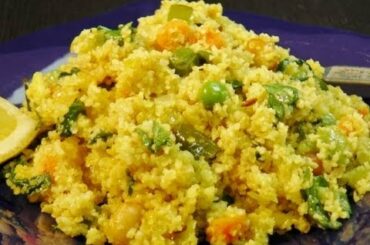 Cracked Wheat Upma - Healthy Breakfast Recipe