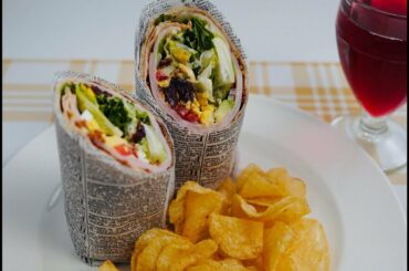 *Easy & Healthy* Ultimate Wrap Sandwich Recipe (랩 샌드위치)