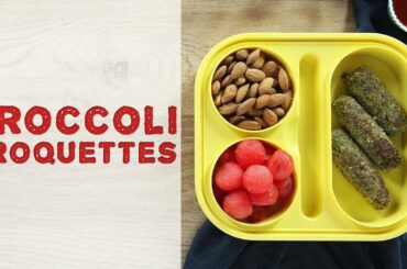 Broccoli Croquettes Recipe | Crunchy Vegetable Croquettes Recipe | Healthy Snack Recipe For Kids