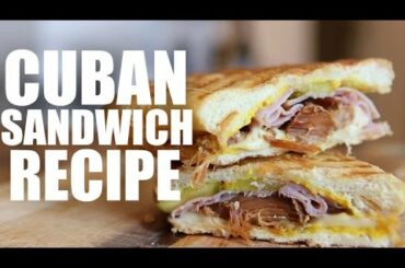 Cubano Sandwich - pork sandwich recipe - pork shoulder - grilled sandwich - chef movie