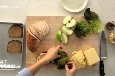 Turkey, Cheddar, and Green Apple Sandwich - Eat Clean with Shira Bocar