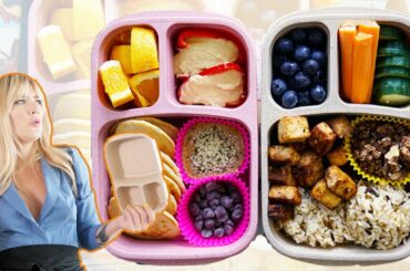 EASY VEGAN LUNCH IDEAS...Healthy Meal Prep BENTO BOXES