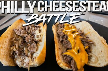 The Best Philly Cheesesteak Recipe - Cheese Whiz vs. Provolone? | SAM THE COOKING GUY 4K