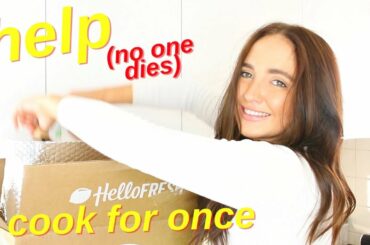 healthy dinner idea | hellofresh honest review