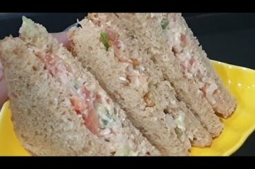 Healthy Cold Sandwich #coldSandwich #curdSandwich