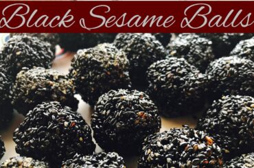 Recipe 3- Black Sesame Balls|| Ellunda || Easy snack recipe|| Healthy snacks