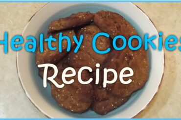 Healthy Cookies Recipe - Υγιεινά Μπισκότα