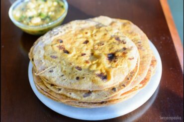 Sweet potato rotis | Sweet Potato Flat Bread | healthy breakfast recipe