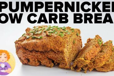 Low Carb Pumpernickel Bread Recipe from The Truth About Carbs || 1.5g Carbs!