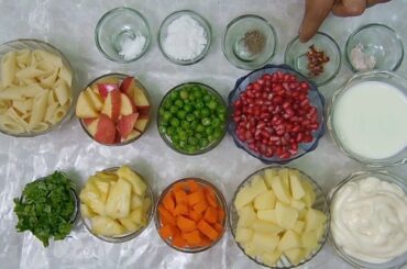 Veg Russian Salad Recipe in Hindi - Ramzan Special||How to make RUSSIAN SALAD at Home/Healthy salad