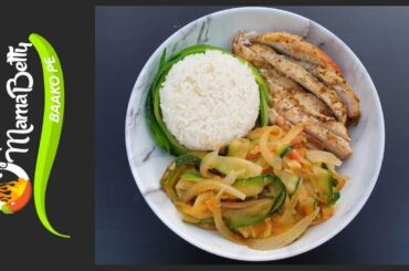 HEALTHY DINNER RECIPE - ADWOA'S WEIGHT LOSS JOURNEY FROM SIZE 18-10