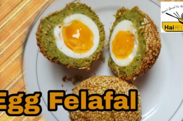 Egg Felafel || evening snack || Hai recipes