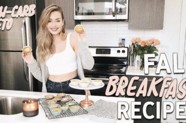 Healthy Breakfast Ideas for Fall 2018! (Keto friendly)