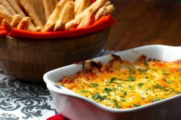 Sesame Sticks With Garlic Parmesan Dip • Tasty