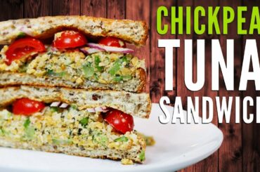 Easy Chickpea "Tuna" Sandwich | Healthy on a Budget