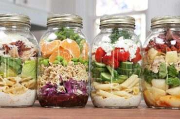 Pasta Salads In A Jar | Back-To-School Lunch Idea