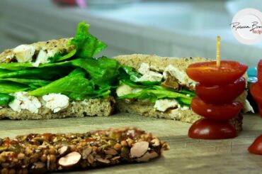 Deconstructed Chicken Salad Sandwich Healthy Back to School Lunch Idea FAST