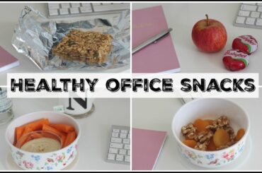 Healthy Snack Ideas for Work & the Office! | UK Dietitian Nichola Whitehead