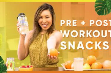 6 Natural Pre-Workout + Post-Workout Snacks Ideas!