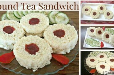 Round Tea Sandwich |  Fireless Cooking | Easy Sandwich Recipes | Cook with Mamta