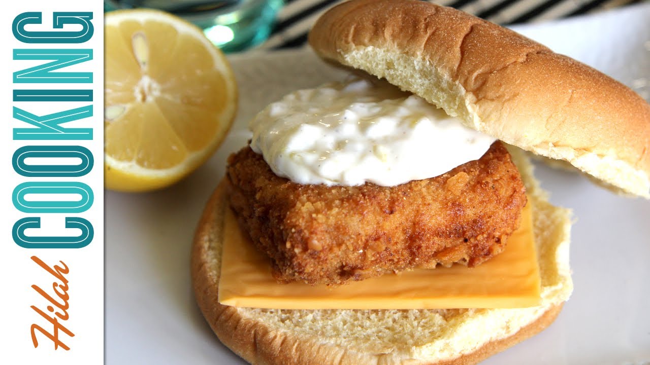 How to Make Filet-O-Fish Sandwich (Copy Cat Recipe) | Hilah Cooking How to Make Filet-O-Fish Sandwich (Copy Cat Recipe) | Hilah Cooking