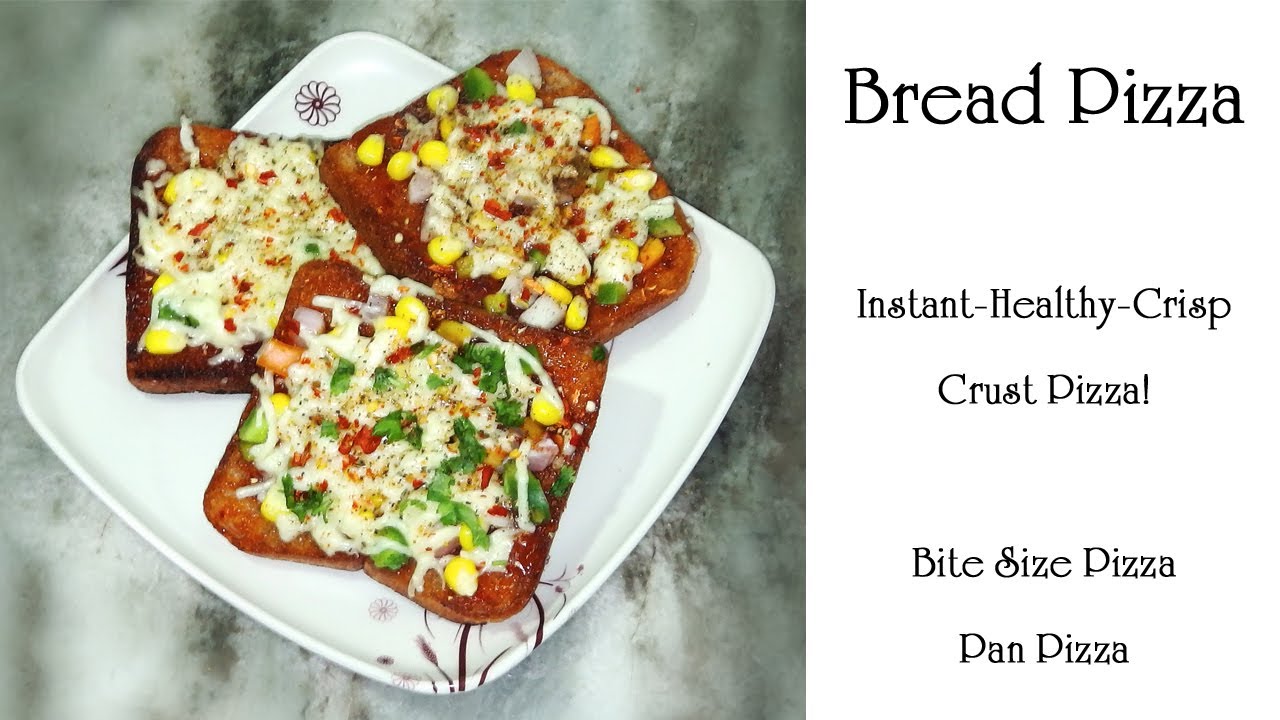 Bread Pizza | Crispy-Healthy Crust Instant Pizza | Alternatives to Pizza Bread Pizza | Crispy-Healthy Crust Instant Pizza | Alternatives to Pizza