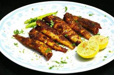 Smoked Masala Lady Fish Fry - Healthy fish fry - EASY Fish recipes Indian style