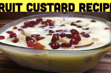 Fruit custard recipe tamil|Healthy dessert|Mixed fruit custard recipe|Mixed fruit salad with custard