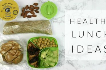 HEALTHY LUNCH IDEAS for Work/School | Easy + Filling!