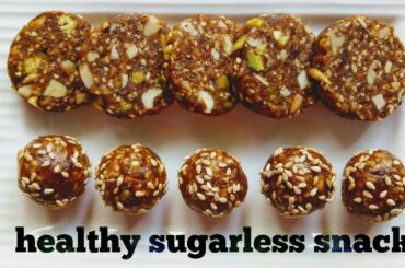 Date nut laddoo/Date nut roll/kids snack recipe/Healthy snack recipe