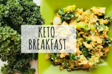 VRK Diet |VRK Easy & Healthy Breakfast recipe | Keto kale and broccoli scramble | Keto breakfast