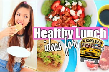 Healthy & Easy Lunch + Snack Ideas for School! 2015