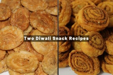 2 Diwali Snack Recipes | Easy and Quick Diwali Snacks | दिवाली का नाश्ता | Diwali Recipe