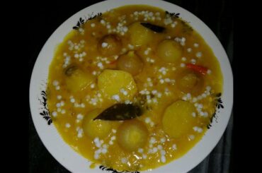 Easy Healthy Breakfast Recipes Indian I পেঁয়াজ সাবুদানার খিচুড়ি #Reshmikitchenfoodnfun