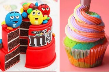 15 Amazing Cupcake Decorating Ideas | So Yummy Cake Recipes | Most Satisfying Cake Videos