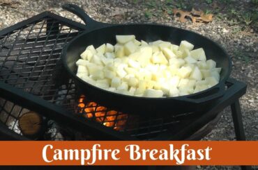 Cast Iron Campfire Breakfast ~ Best Camping Recipe ~ Camp Cooking ~ Amy Learns to Cook