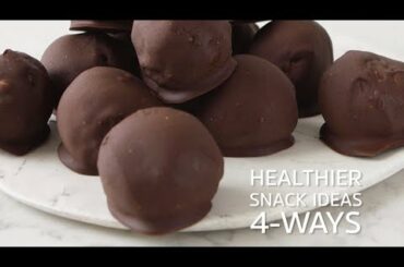Healthier Snack Ideas 4-Ways