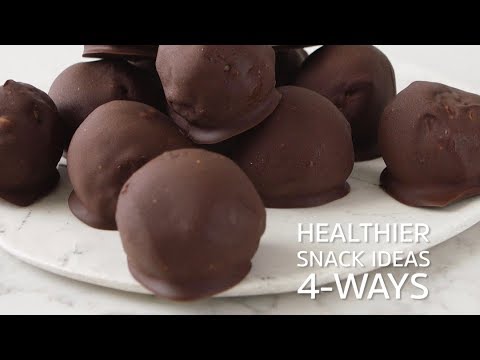 Healthier Snack Ideas 4-Ways Healthier Snack Ideas 4-Ways