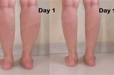 How i got Slim Calves & Legs in 1 week - Easy Leg Exercise & Workout to get slim legs - Lose leg fat