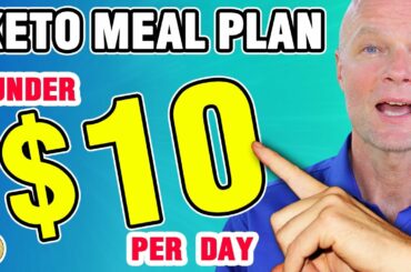 Keto Diet Plan For Beginners Day 1 - 3 Meals (Low Carbohydrate Foods High In Fat With Macros & Cost)