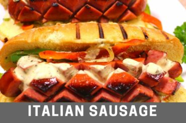 Italian Sausage Canadian Recipe Style Sandwich