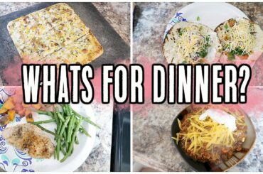 WHAT'S FOR DINNER? | WEEKLY MEAL IDEAS + RECIPES | HEALTHY DINNER IDEAS | Naomi Rose