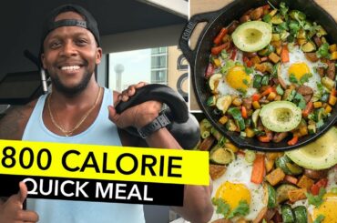 800 Calorie Healthy Breakfast / Desayuno Saludable de 800 Calorías